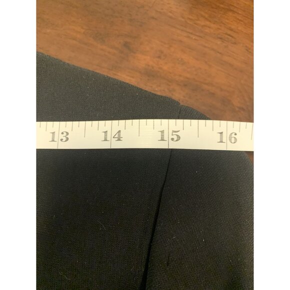 Talbots 4P Black Classic Blazer 2 Button Petite Fit Business Casual - Picture 9 of 11